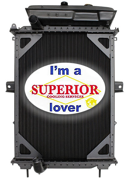 Kenworth Truck Radiator - Fits: T400B, T450B, T600A, T800