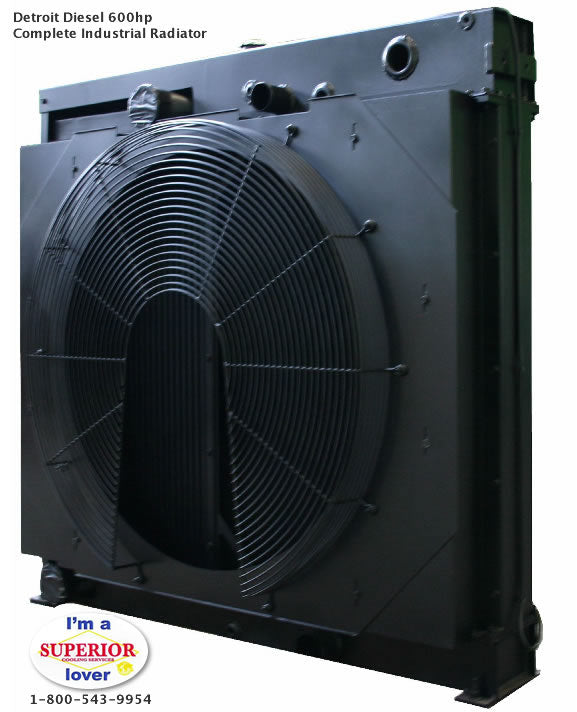 Detroit Diesel Series 60 (600HP) Complete Radiator