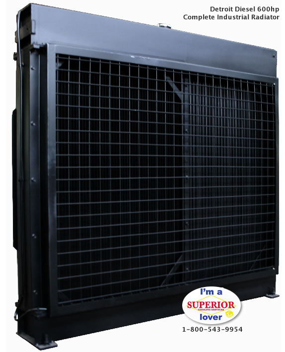 Detroit Diesel Series 60 (600HP) Complete Radiator